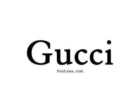 gucci logo lettertype|gucci font type.